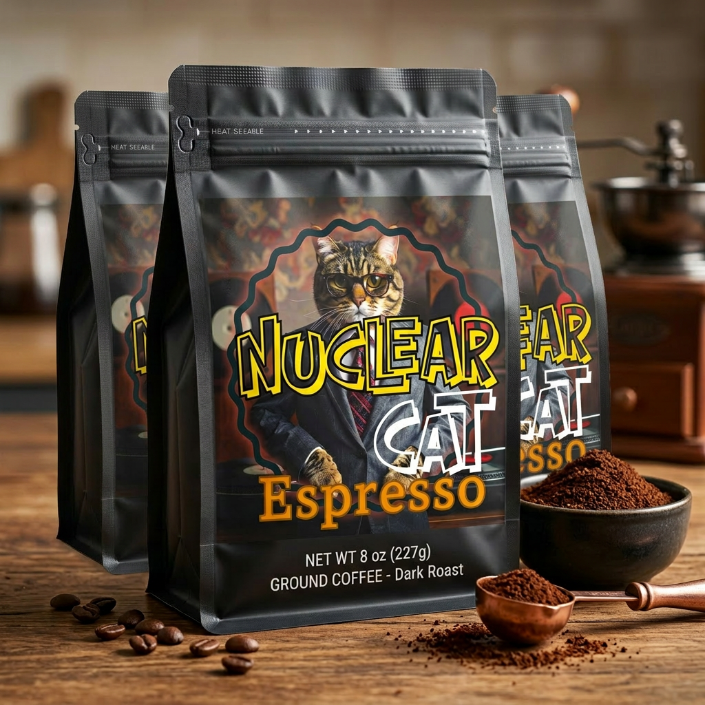 Nuclear Cat Coffee 3-Pack Bundle